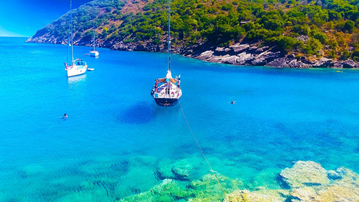 plage de Filiatro et Sarakiniko à Ithaque en Grèce 